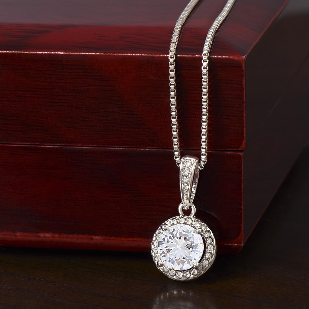 Eternal Hope Necklace - Elegant Cubic Zirconia Jewelry for Her